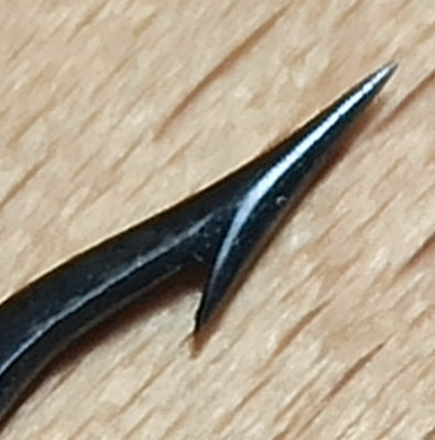 Spey blued hook # 4 long  the point.jpg